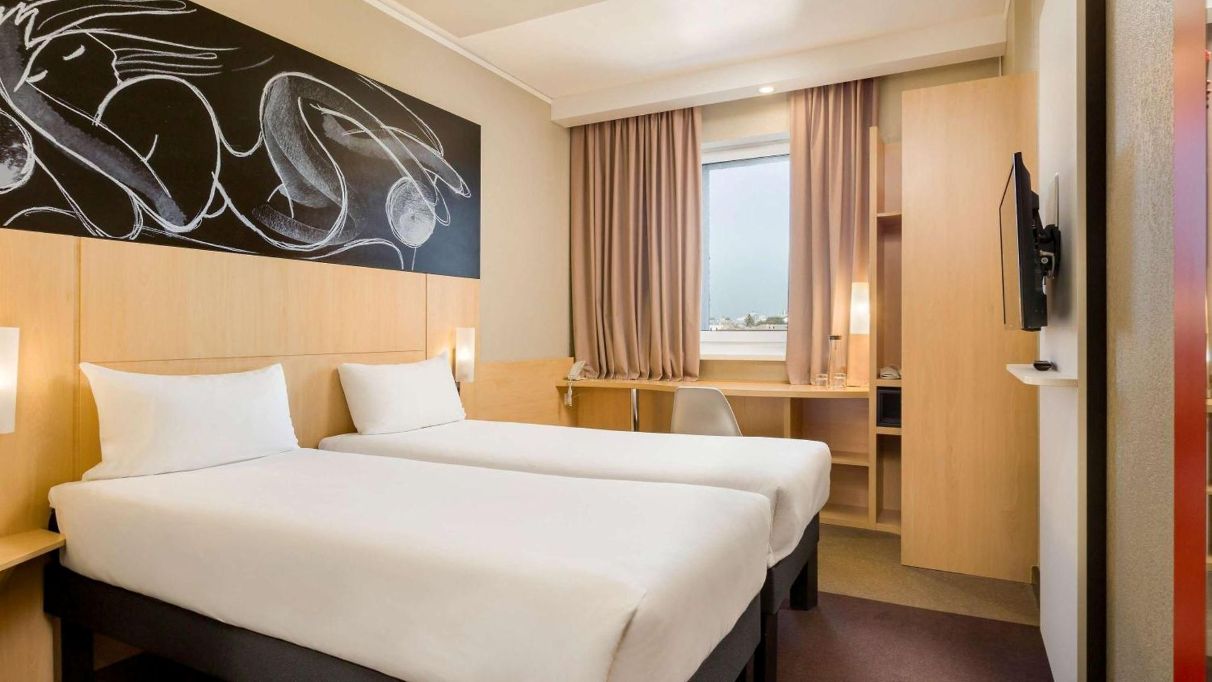 Номер типу twin у готелі Ibis Київ Залізничний Вокзал для учасників конференції