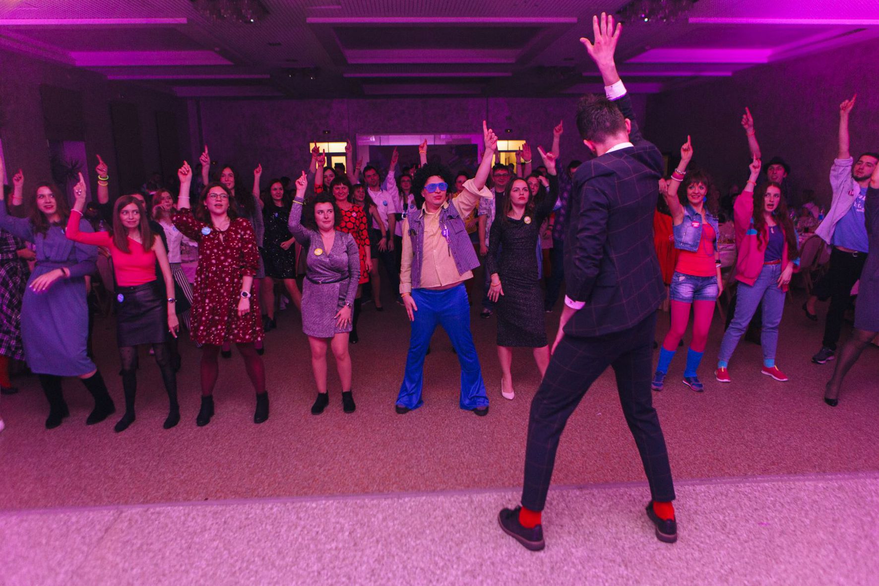 QA Test Lab на новорічній вечірці у стилі Диско 80-х у Конференц-Холі Ірпінь