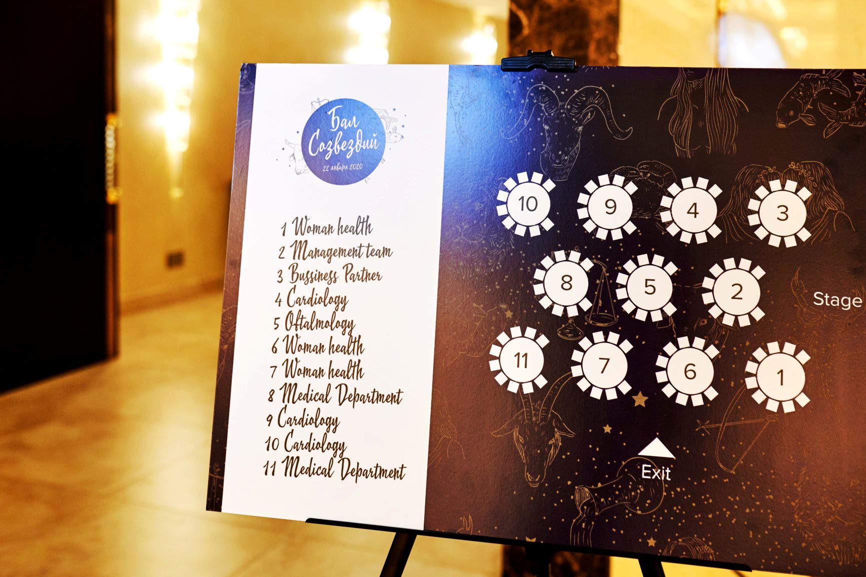 Гала-вечеря Bayer у Regent Hill, корпоратив у Києві