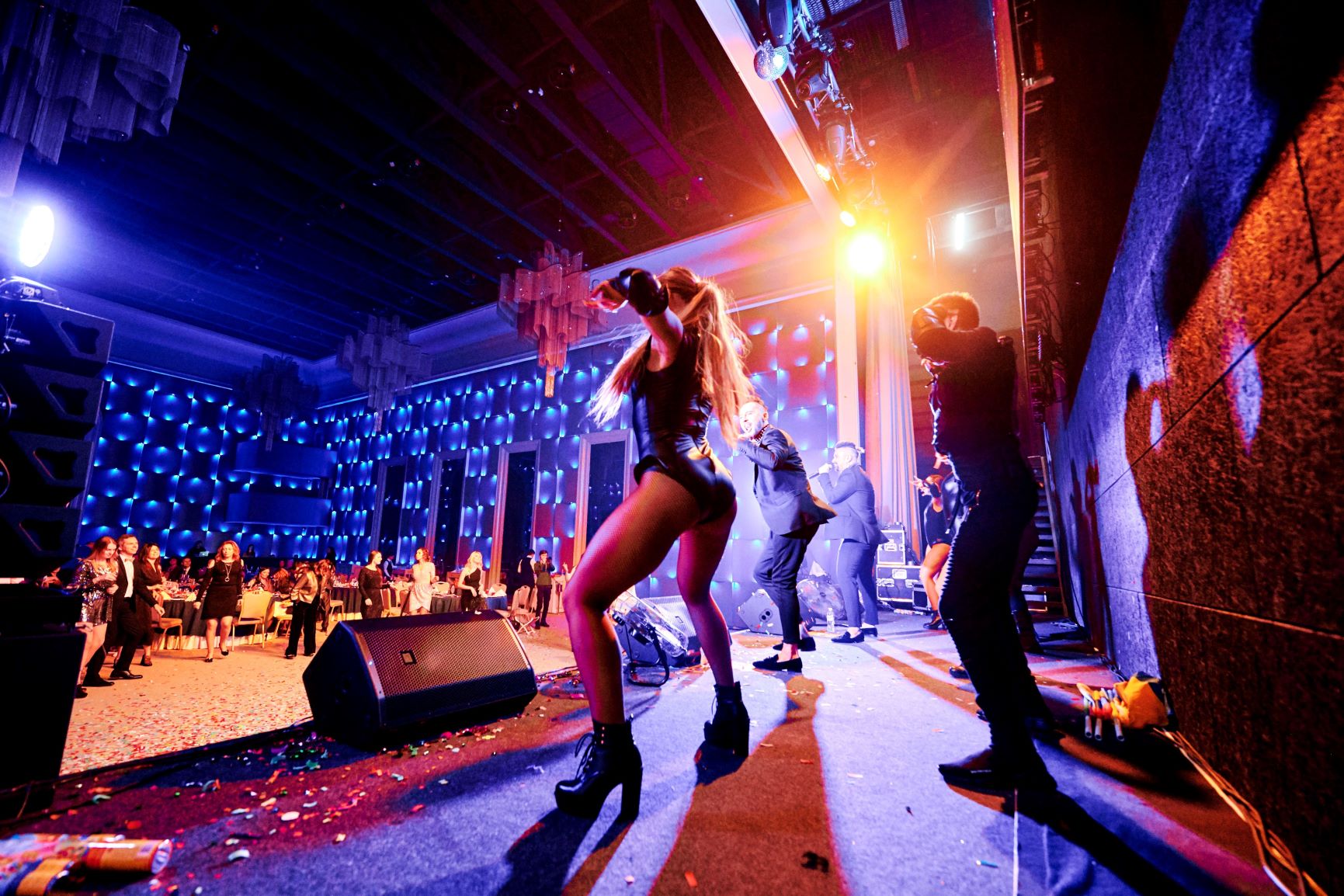 Вишуканий зал Regent Hill під час гала-вечері Bayer