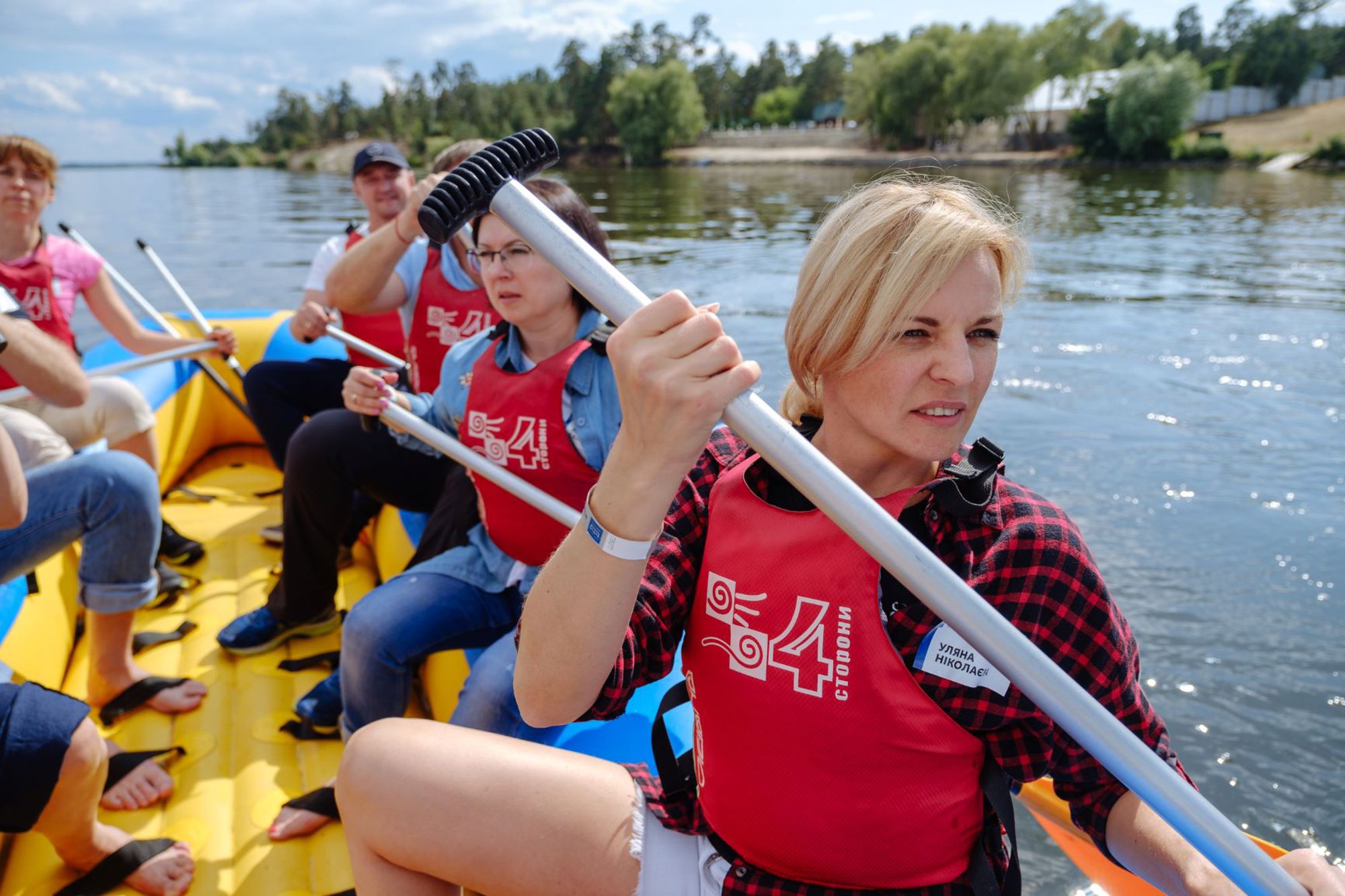 Вітрильна регата для корпоративної команди на Київському морі