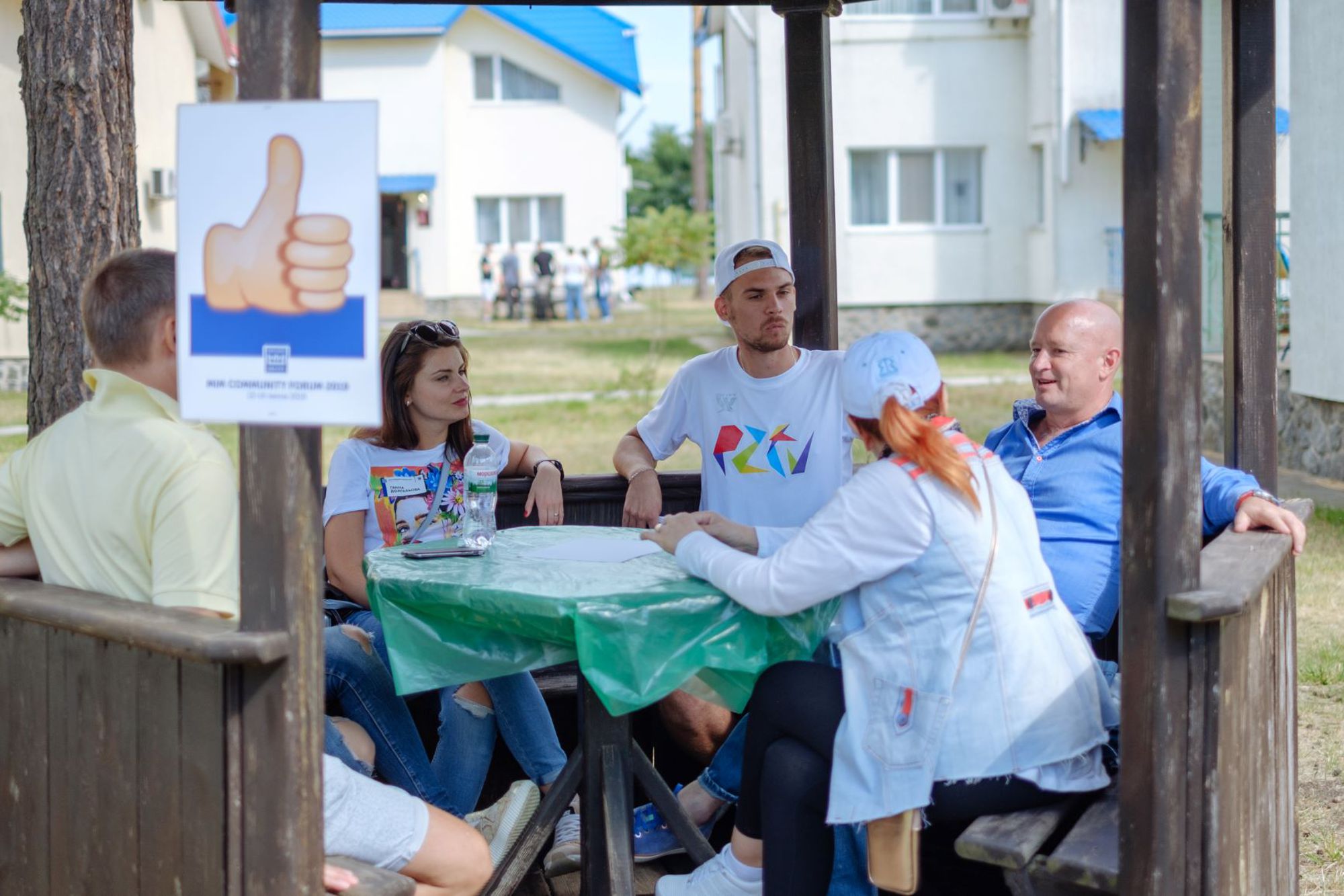 Організація корпоративного тимбілдингу на березі водойми