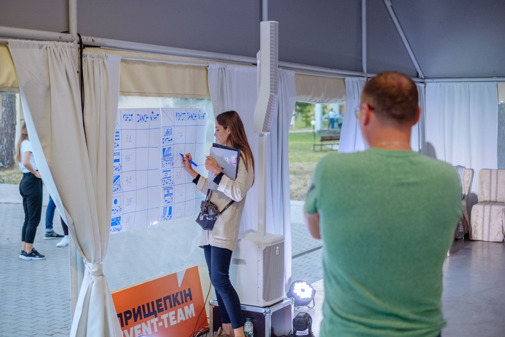 Організація корпоративного тимбілдингу на березі водойми