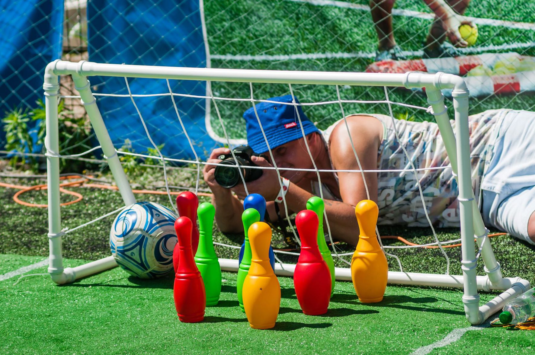 Футбольний матч корпоративного чемпіонату ПУМБ на локації Місто Спорту