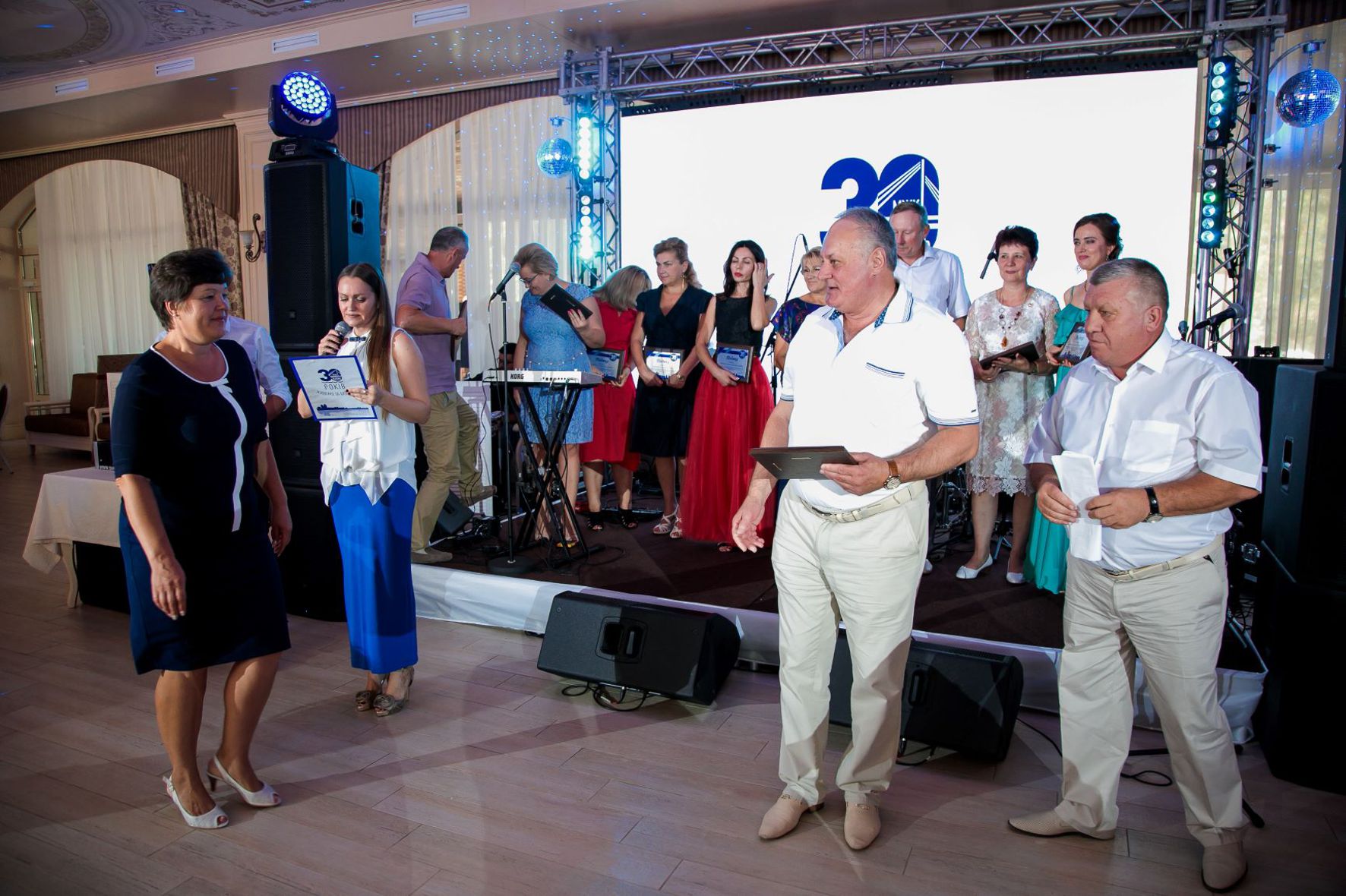 Вручення нагород ветеранам будівельної компанії