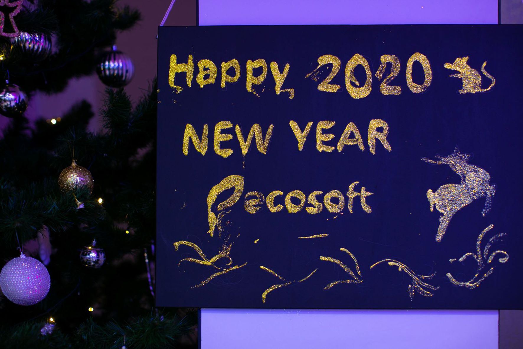 Новорічний корпоратив EcosoftVision 2020