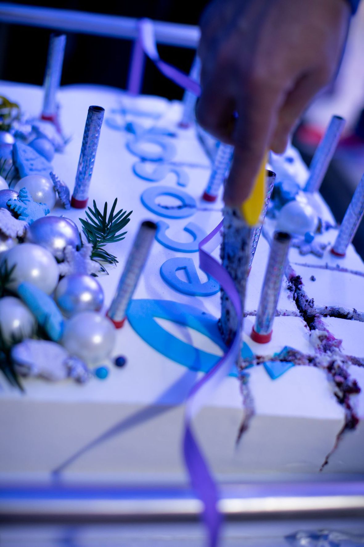 Святковий банкет під час новорічної вечірки