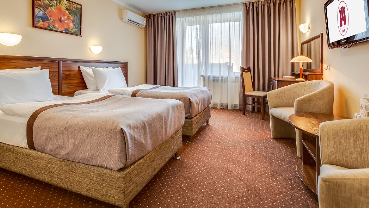 Конференц-сервис в Киеве – гостиница Братислава. Стандартный номер. Твин